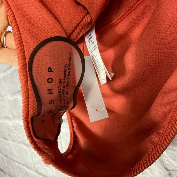 NWT Topshop High Waist Tanga Bikini Bottom - Picture 7 of 7